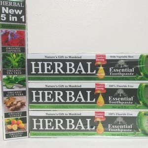 Organic Herbal Toothpaste